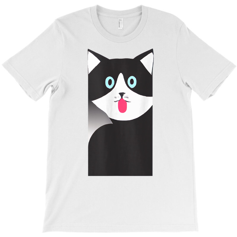 Cat Sticking Out Tongue Cute Kitten Tank Top T-shirt | Artistshot