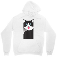 Cat Sticking Out Tongue Cute Kitten Tank Top Unisex Hoodie | Artistshot