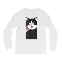 Cat Sticking Out Tongue Cute Kitten Tank Top Long Sleeve Shirts | Artistshot