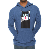 Cat Sticking Out Tongue Cute Kitten Tank Top Lightweight Hoodie | Artistshot