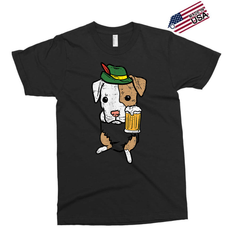 Pocket German Pitbull Oktoberfest Bavarian Pittie Dog Pit Exclusive T-shirt | Artistshot