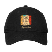 Genghis Khan Mongol Warrior Retro T Shirt Adjustable Cap | Artistshot