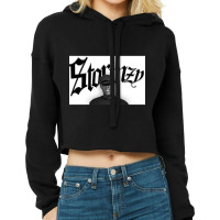 Stormzy Poster Cropped Hoodie | Artistshot