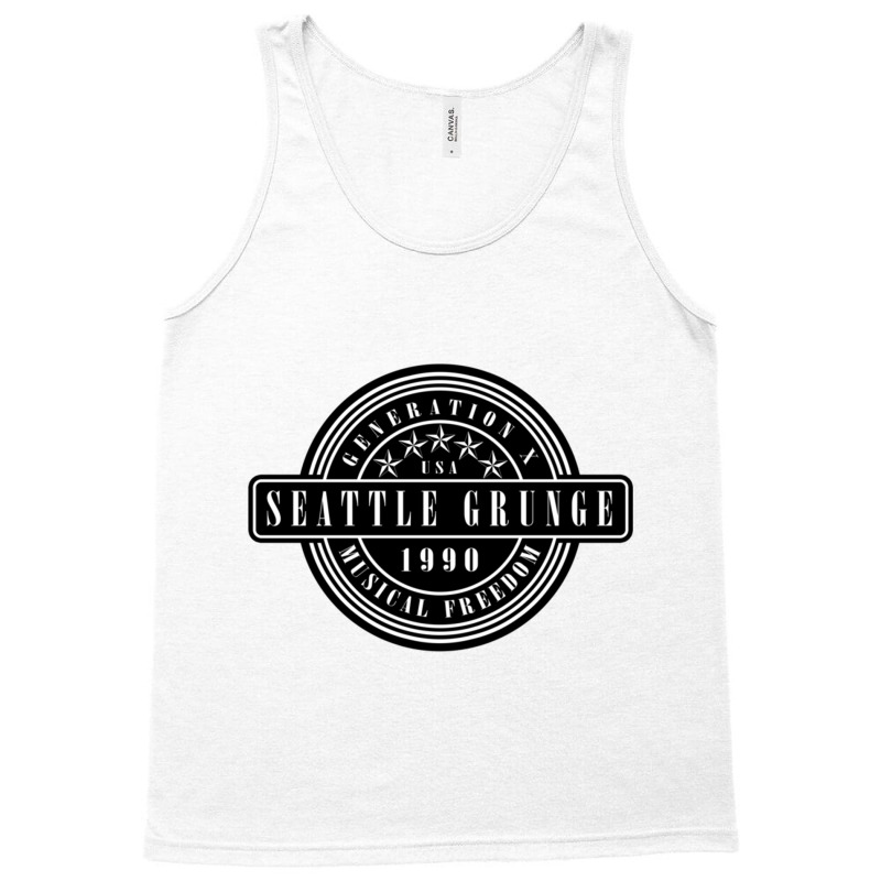 Seattle Grunge Tank Top | Artistshot