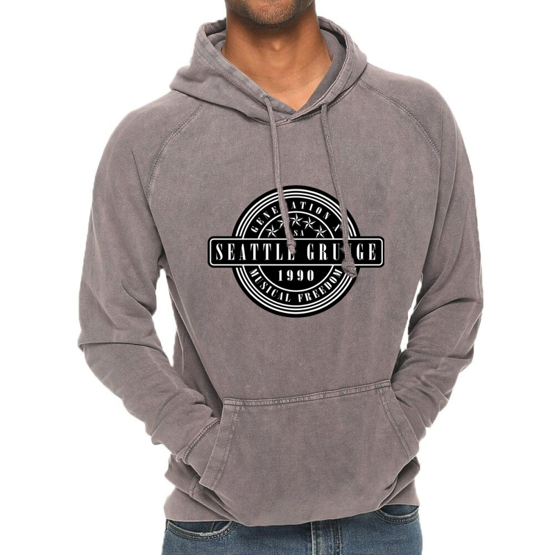 Seattle Grunge Vintage Hoodie | Artistshot