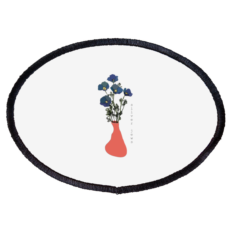 Silver Jews  Blue Arrangements Oval Patch | Artistshot