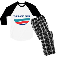 The Radio Dept Waves Men's 3/4 Sleeve Pajama Set | Artistshot