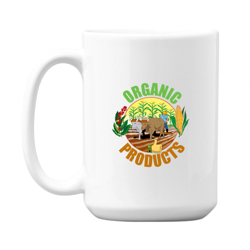 Organic Products 15 Oz Coffee Mug | Artistshot