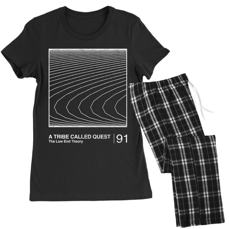 The Low End Theory Minimalist Graphic Design Fan Art Tribute Women's Pajamas Set by ArlenMadera | Artistshot