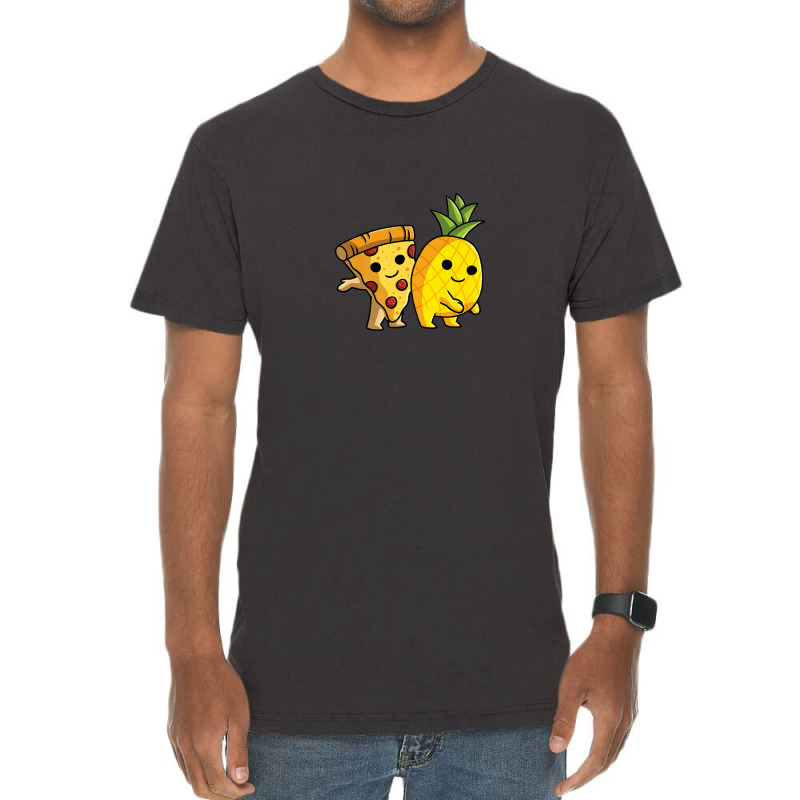 Pizza Hawaii Couple - Pineapple And Pizza Lover Vintage T-shirt | Artistshot