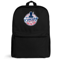 Fencing Usa Backpack | Artistshot