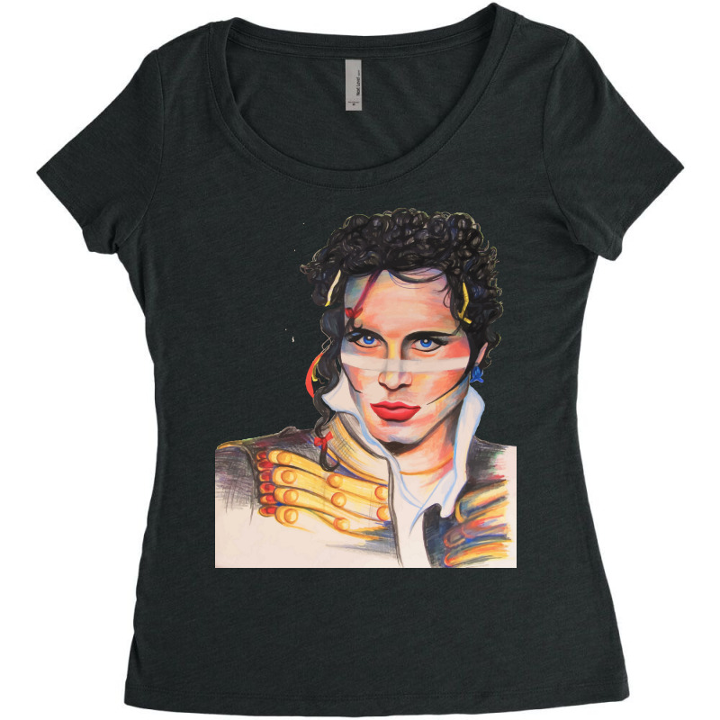 Antmusic Design Product Women's Triblend Scoop T-shirt by Gus | Artistshot