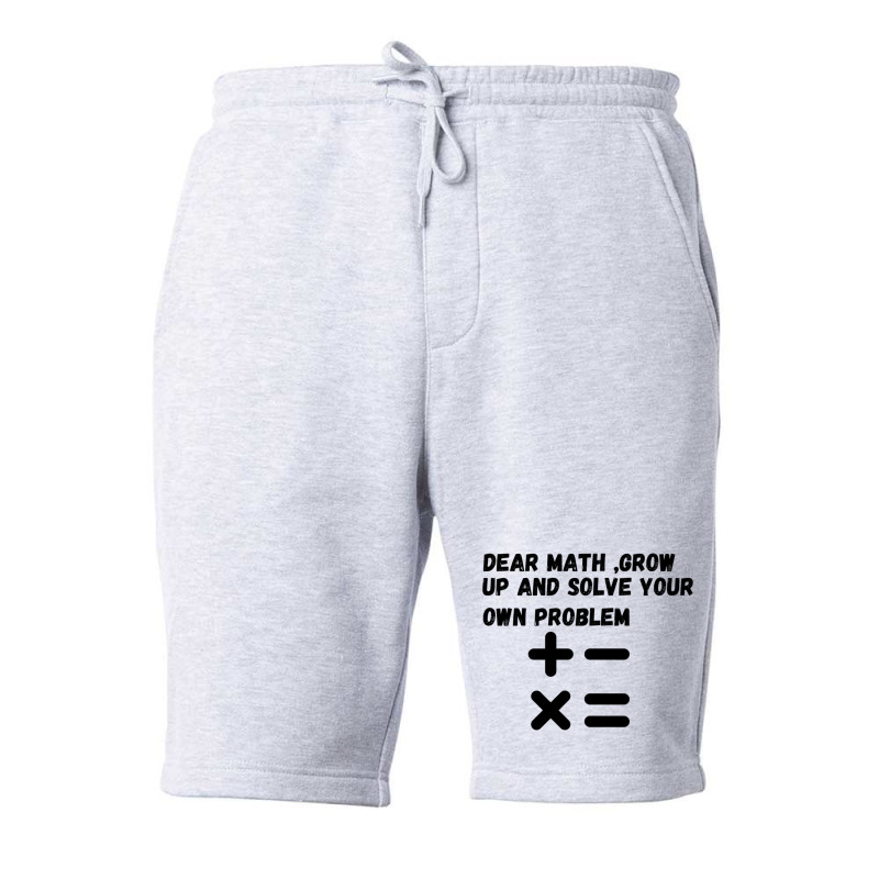 Math Quote Fleece Short | Artistshot