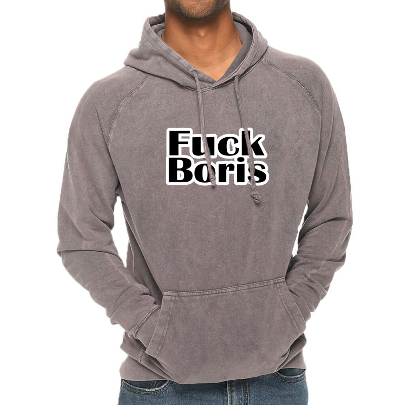 Fuck Boris  3 Vintage Hoodie | Artistshot