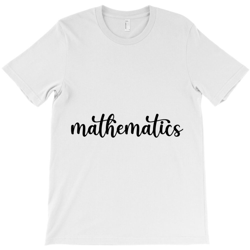 Mathematics Label T-shirt | Artistshot