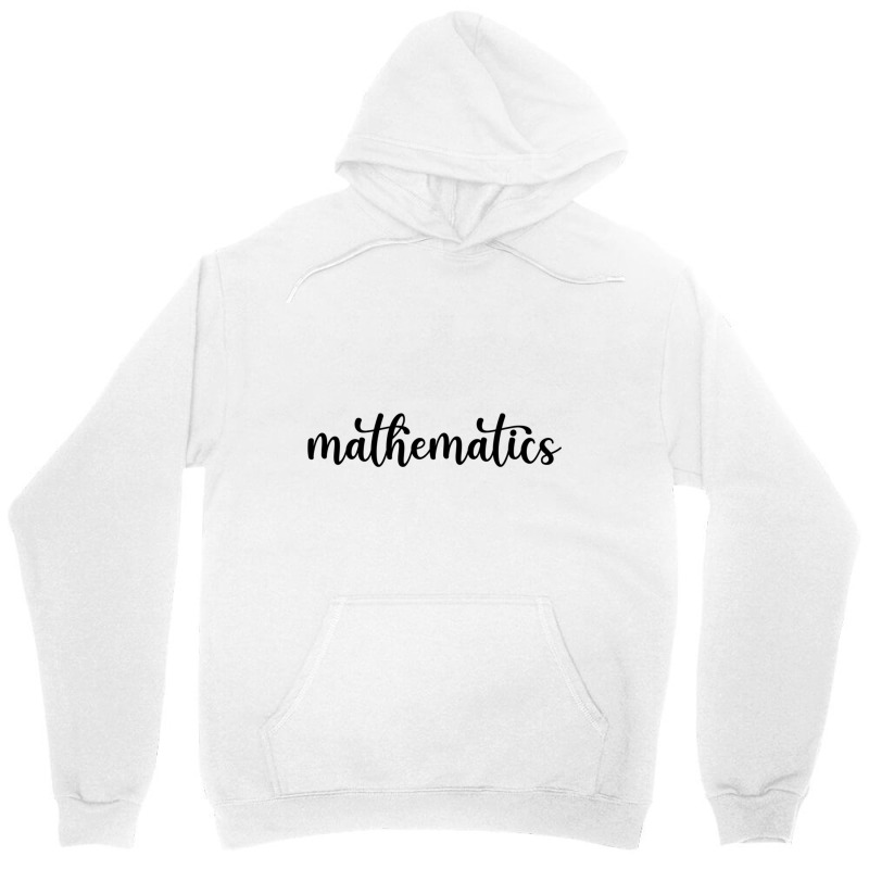 Mathematics Label Unisex Hoodie | Artistshot