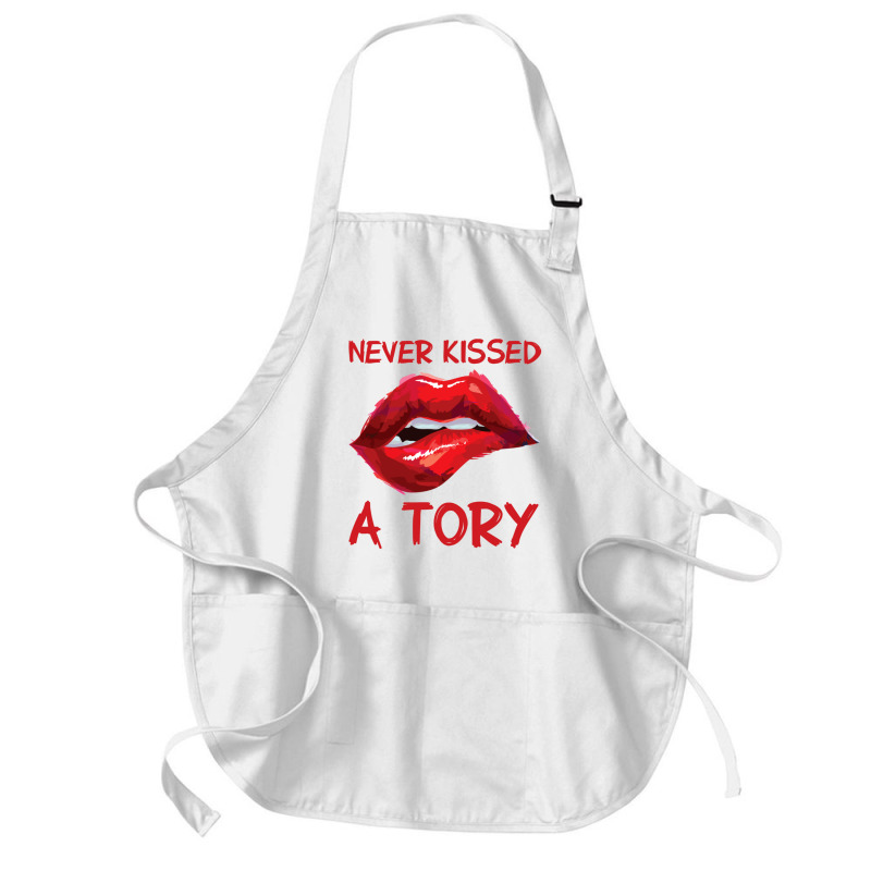 Never Kissed A Tory  3 Medium-length Apron | Artistshot