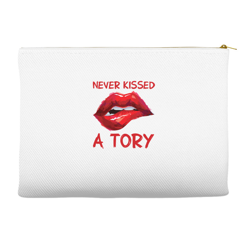 Never Kissed A Tory  3 Accessory Pouches | Artistshot