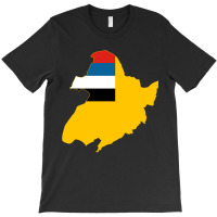 Flag Map Of Manchukuo T-shirt | Artistshot