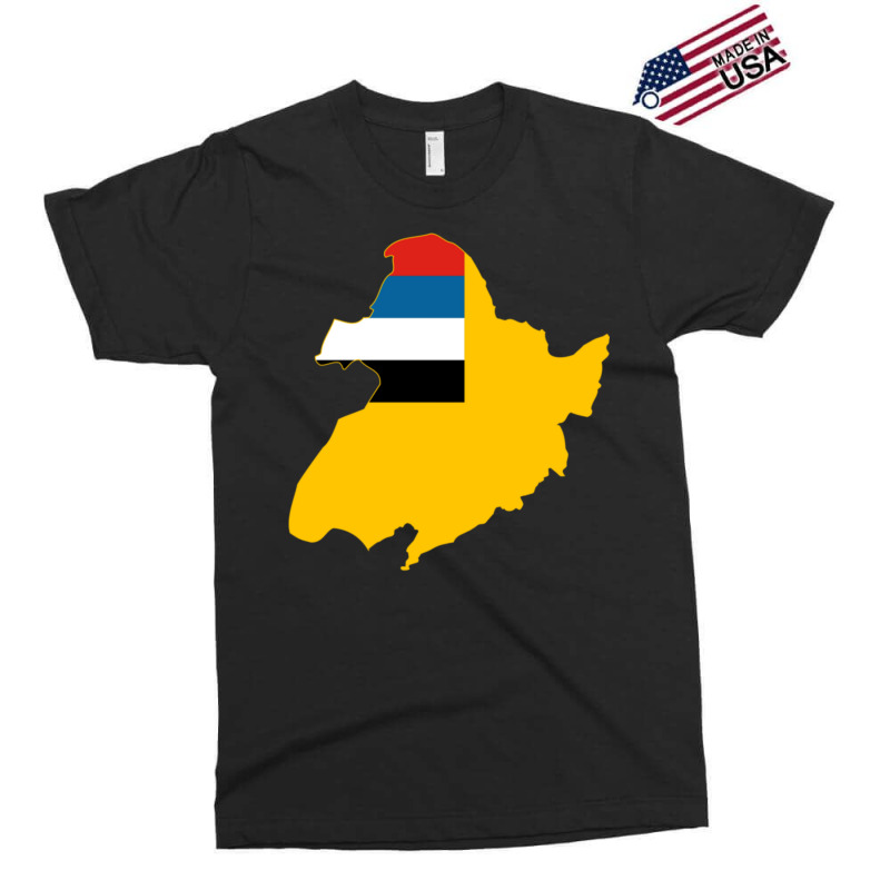 Flag Map Of Manchukuo Exclusive T-shirt | Artistshot