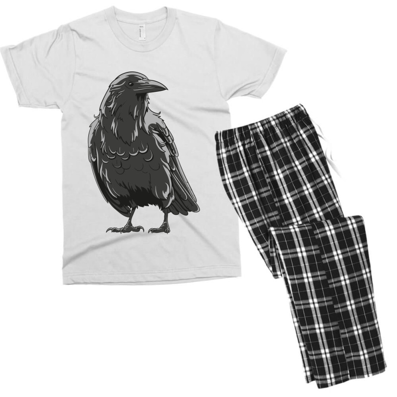 Crow Illustration Men's T-shirt Pajama Set by NOAHOGLESBY | Artistshot