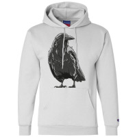 Crow Illustration Champion Hoodie | Artistshot