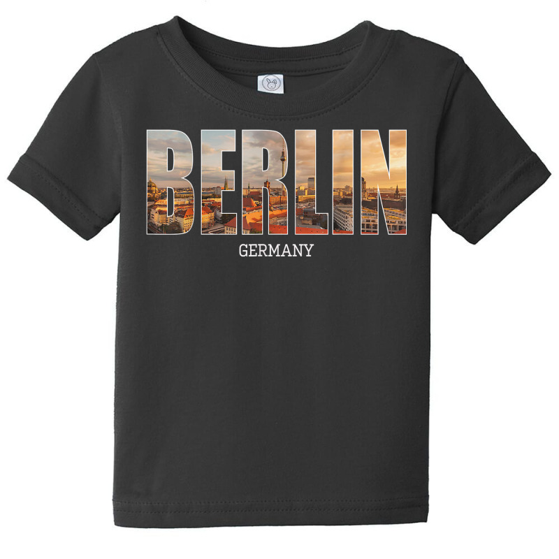 Berlin State Germany Vacation Berlin City Vintage Effect T Shirt Baby Tee | Artistshot