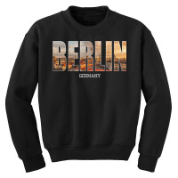 Berlin State Germany Vacation Berlin City Vintage Effect T Shirt Youth Sweatshirt | Artistshot