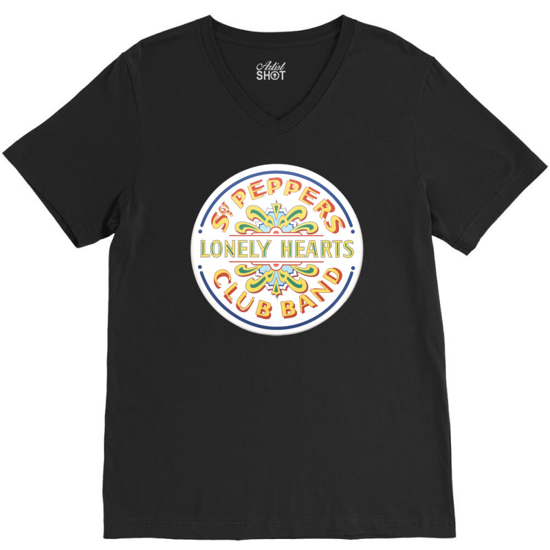 Sgt Pepper Drum Skin V-neck Tee | Artistshot