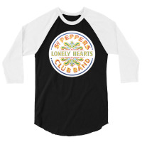 Sgt Pepper Drum Skin 3/4 Sleeve Shirt | Artistshot