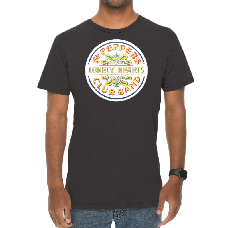 Sgt Pepper Drum Skin Vintage T-shirt | Artistshot