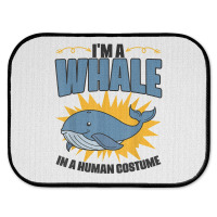 I'm A Whale In A Human Costume Sea Life Marine Biologist T Shirt Rear Car Mat | Artistshot