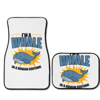 I'm A Whale In A Human Costume Sea Life Marine Biologist T Shirt Full Set Car Mats | Artistshot