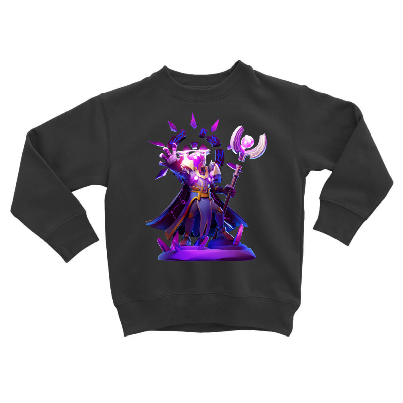 The King Of Time Can Rewind Time - Resurrect The Dead Toddler Sweatshirt by bernstinekelly | Artistshot