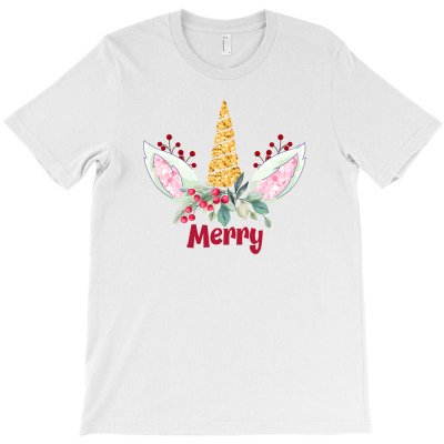 Merry Unicorn For Light T-shirt Designed By Zeynep Utlu