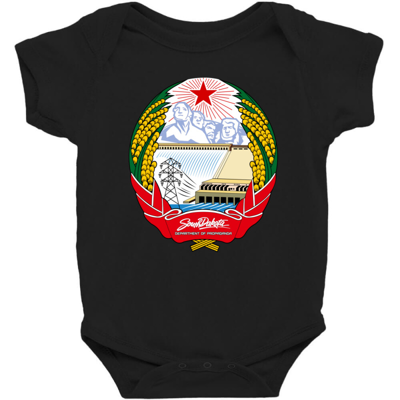 South Dakota Department Of Propaganda Baby Bodysuit by AnhTran | Artistshot