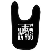 Empty Spit Valve - Trumpet Shirt For Trumpet Player Baby Bibs | Artistshot