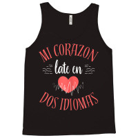 Womens Spanish Bilingual Teacher Heart Maestra Gratitude Gift Tank Top | Artistshot