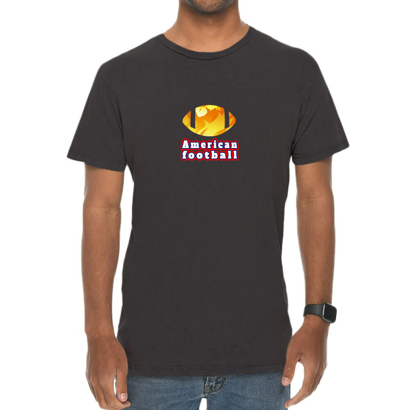 American Football Vintage T-Shirt by Evelyn D Adkins | Artistshot