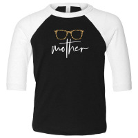 Funny Mother Leopard Glasses Headband Happy Mothers Day 2022 Toddler 3/4 Sleeve Tee | Artistshot