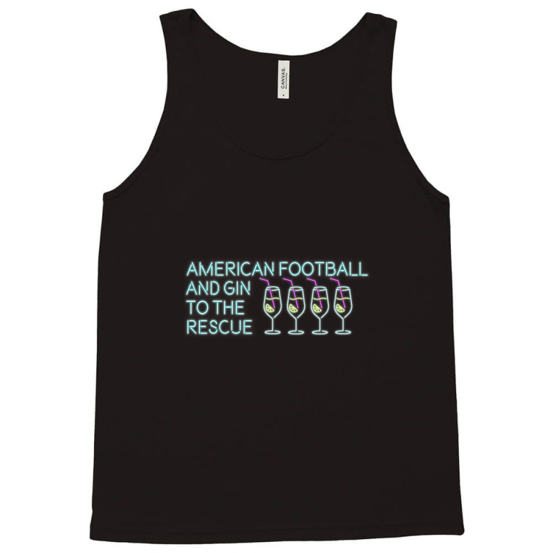 American Football Tank Top by Evelyn D Adkins | Artistshot