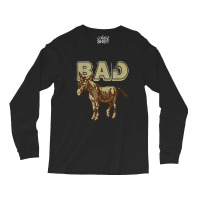 Bad Ass Funny Donkey Funny Long Sleeve Shirts | Artistshot