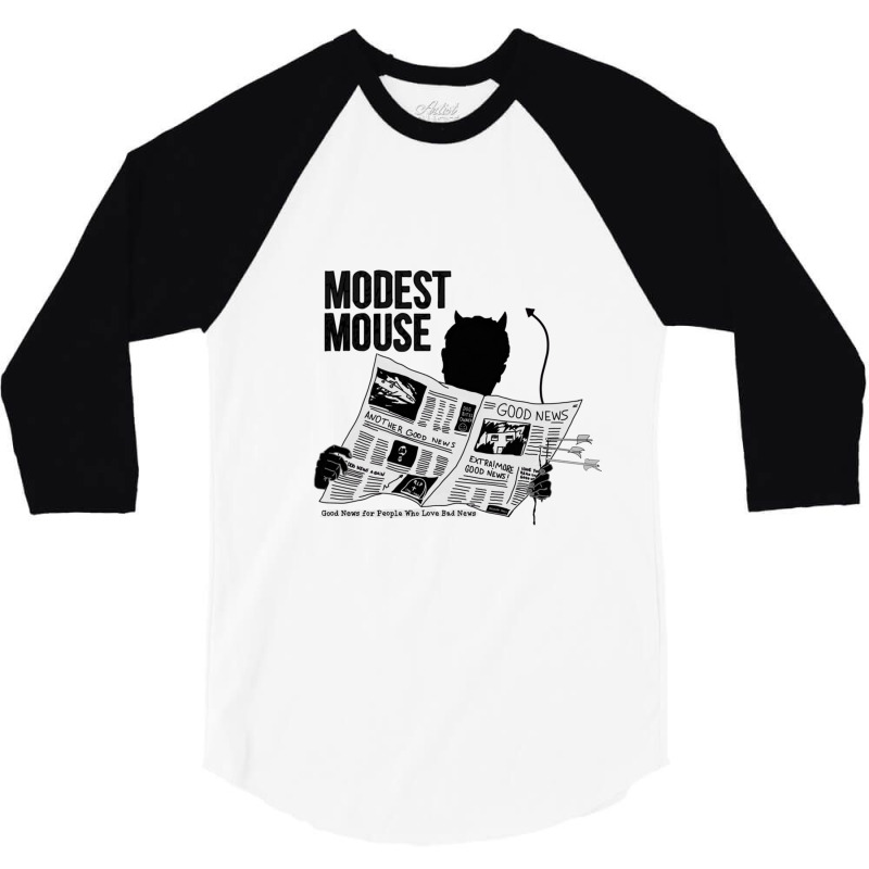 Modest Mouse  Good News For People Who Love Bad News 3/4 Sleeve Shirt | Artistshot