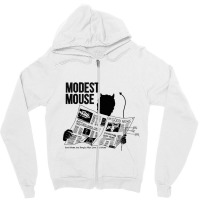 Modest Mouse  Good News For People Who Love Bad News Zipper Hoodie | Artistshot