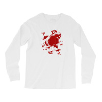 Blood Splatter Costume Gag Fancy Dress Scary Halloween Long Sleeve Shirts | Artistshot