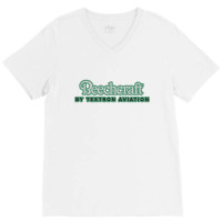 Beechcraft Aircraft Aviation V-neck Tee | Artistshot