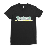 Beechcraft Aircraft Aviation Ladies Fitted T-shirt | Artistshot