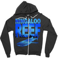 Ningaloo Reef Diver Zipper Hoodie | Artistshot