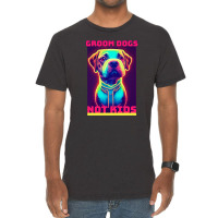 Dog Lover Groom Dogs Not Kids Vintage T-shirt | Artistshot