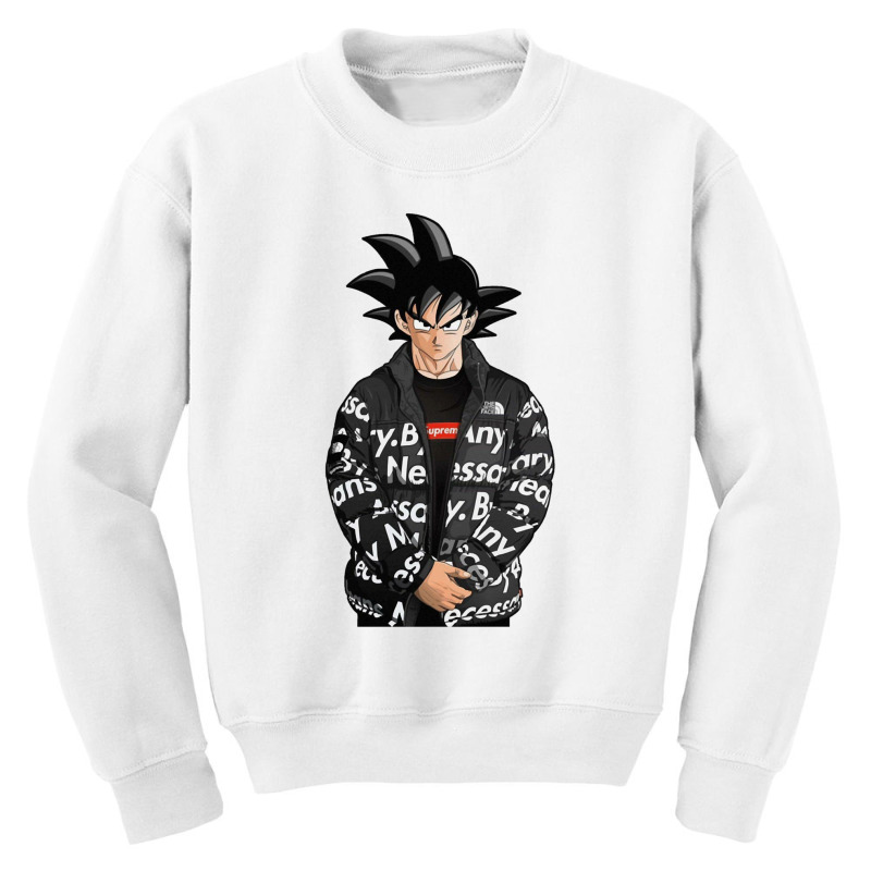 Goku Drip Youth Sweatshirt by Connie A Brandt | Artistshot